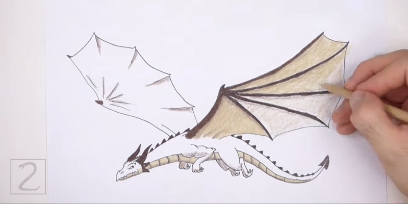 Как нарисовать дракона: 31 интересный способ