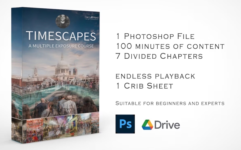 Скачать с Яндекс диска Harry H Ward — Timescapes — A Multiple Exposure Photoshop Course
