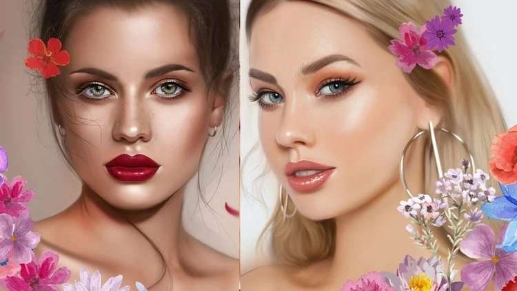Цифровые портреты в Photoshop: Искусство создания реалистичных лиц